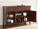 Adrian 5 Piece Set(Table & 4 Side Chairs) by Steve Silver at Eve Furniture