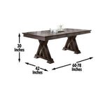 Adrian 5 Piece Set(Table & 4 Side Chairs) by Steve Silver at Eve Furniture