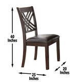 Adrian 5 Piece Set(Table & 4 Side Chairs) by Steve Silver at Eve Furniture
