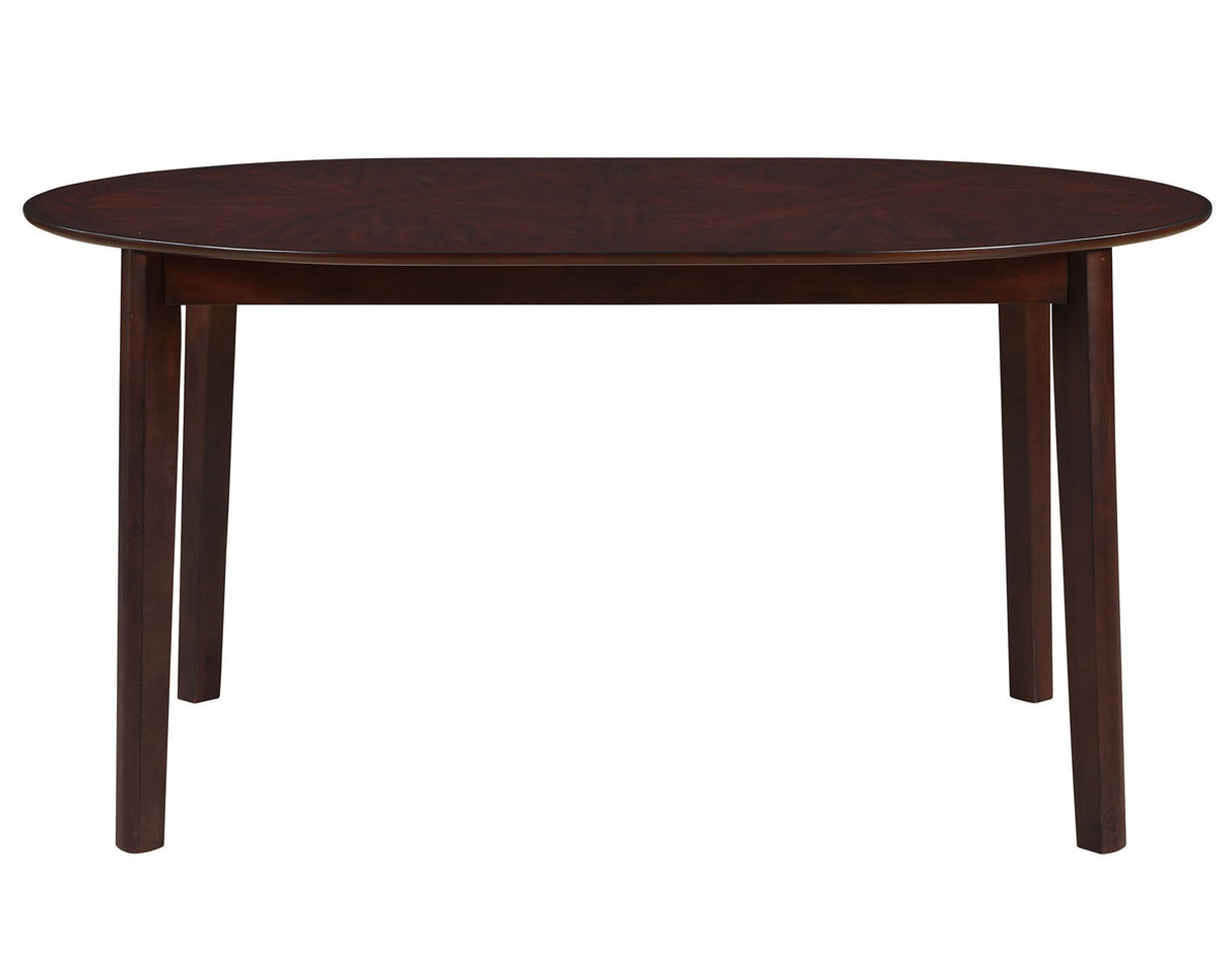 Adrian Espresso 60″ Oval Dining Table by Steve Silver at Eve Furniture