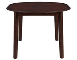 Adrian Espresso 60″ Oval Dining Table by Steve Silver at Eve Furniture