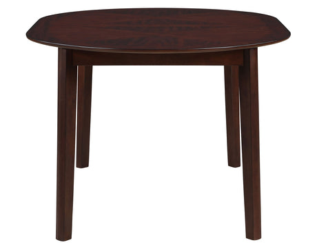Adrian Espresso 60″ Oval Dining Table by Steve Silver at Eve Furniture
