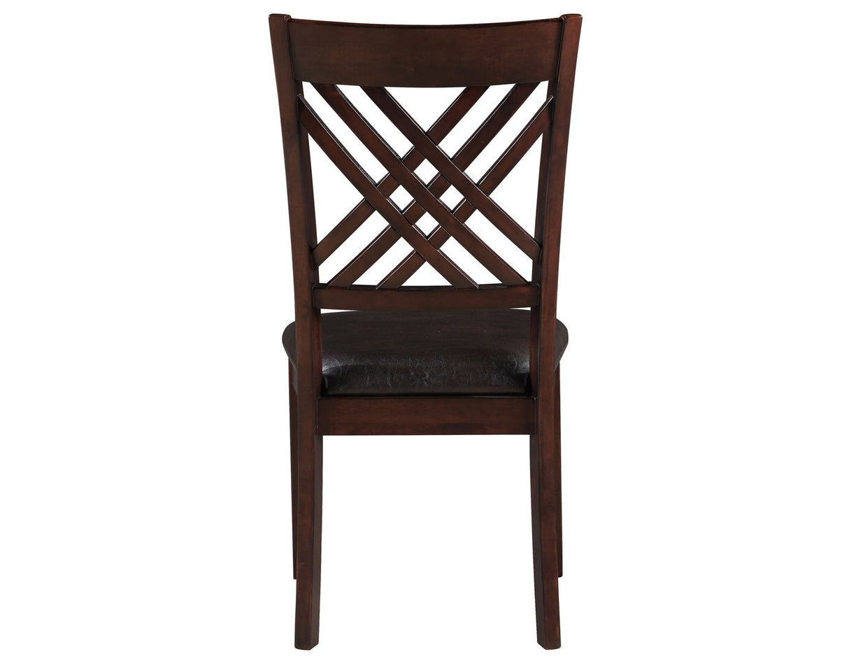 Adrian Espresso Oval Dining Room Set by Steve Silver at Eve Furniture