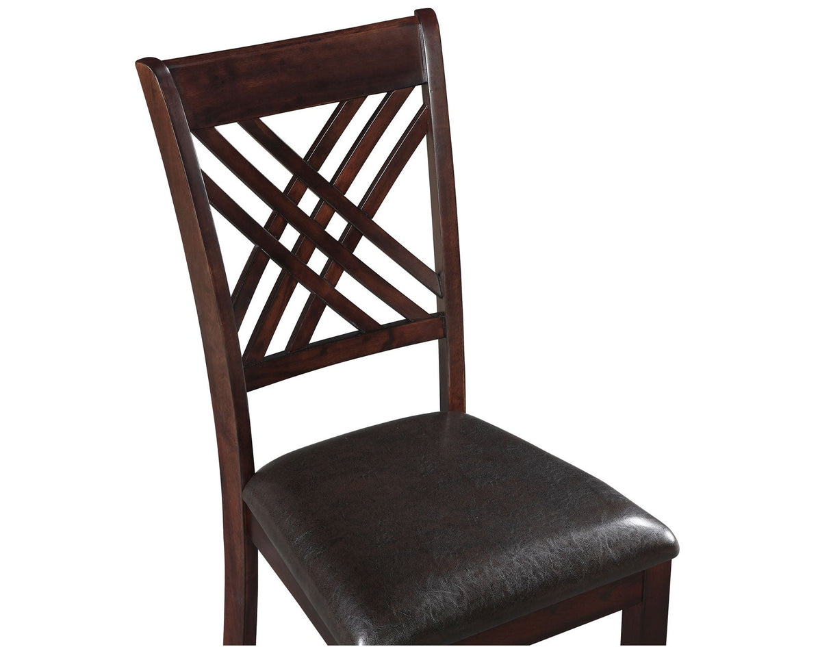 Adrian Espresso Oval Dining Room Set by Steve Silver at Eve Furniture