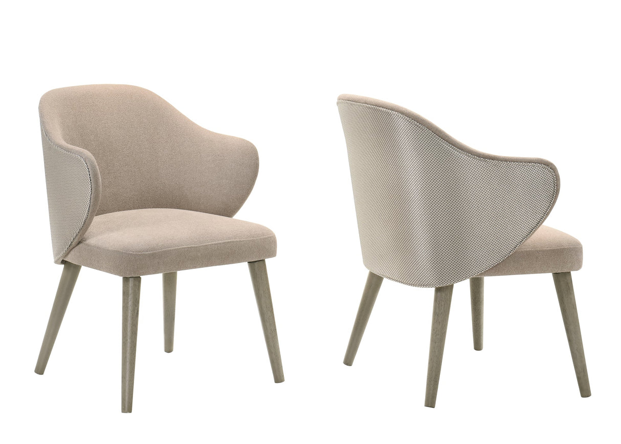Adriana Marble Grey Dining Room Set by New Era Innovations at Eve Furniture