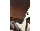 Adrian Table w/18″ Leaf by Steve Silver at Eve Furniture