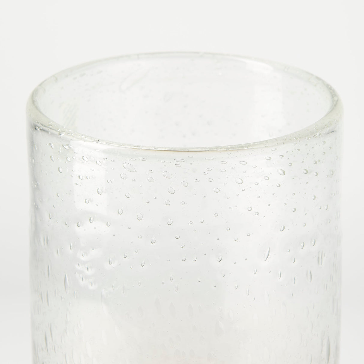 Adriatic I Small Brushed Gold Metal Glass Vase by Mercana at Eve Furniture