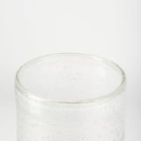 Adriatic I Small Brushed Gold Metal Glass Vase by Mercana at Eve Furniture