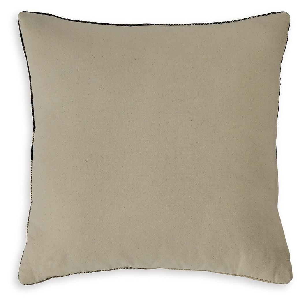 Adrielton Black/Brown/Tan Pillow (Set of 4) by Ashley at Eve Furniture