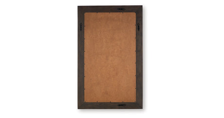 Advin Dark Brown Accent Mirror by Ashley at Eve Furniture