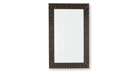 Advin Dark Brown Accent Mirror by Ashley at Eve Furniture