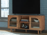 Adway Natural Brown Accent Cabinet by Ashley at Eve Furniture