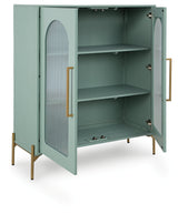 Adwen Light Green Accent Cabinet