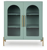 Adwen Light Green Accent Cabinet