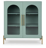 Adwen Light Green Accent Cabinet by Ashley at Eve Furniture