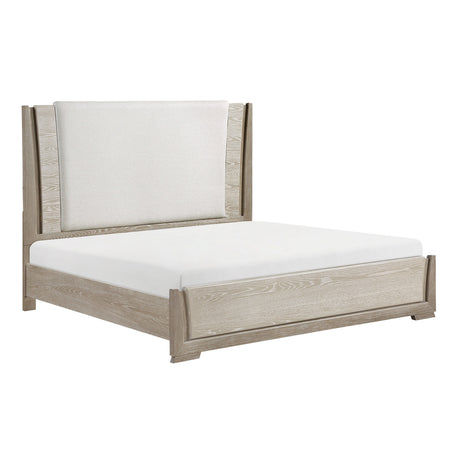 Aeon Brown/Gray LED Bedroom Set by Homelegance at Eve Furniture
