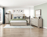 Aeon Brown/Gray LED Bedroom Set by Homelegance at Eve Furniture