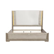 Aeon Brown/Gray LED Queen Bed by Homelegance at Eve Furniture