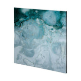 Aerial Blue II by Mercana Studio a Hand Embellished Textured Canvas by Mercana at Eve Furniture