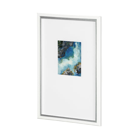 Aerial View II by Silvia Krause a Framed Art Print Matted under Glass by Mercana at Eve Furniture