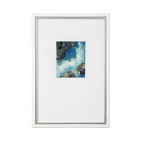 Aerial View II by Silvia Krause a Framed Art Print Matted under Glass by Mercana at Eve Furniture