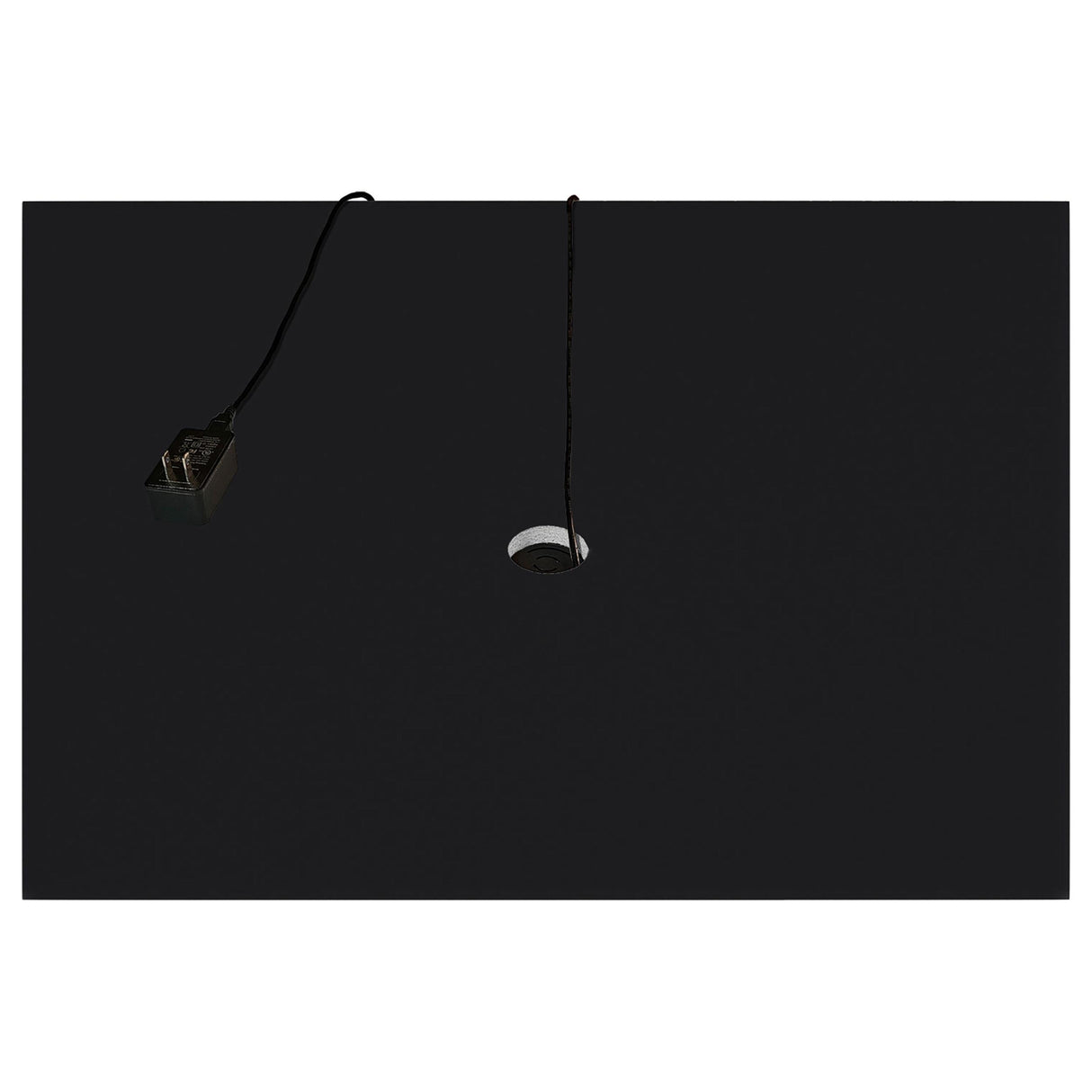 Aero 5-shelf Display Curio Cabinet with LED and Clear Tempered Glass Shelves Black by Coaster at Eve Furniture