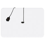 Aero 5-shelf Display Curio Cabinet with LED and Clear Tempered Glass Shelves Glossy White by Coaster at Eve Furniture