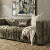 Afeela Fern Green Sofa by Classic Home at Eve Furniture