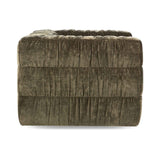 Afeela Fern Green Upholstered Swivel Chair by Classic Home at Eve Furniture