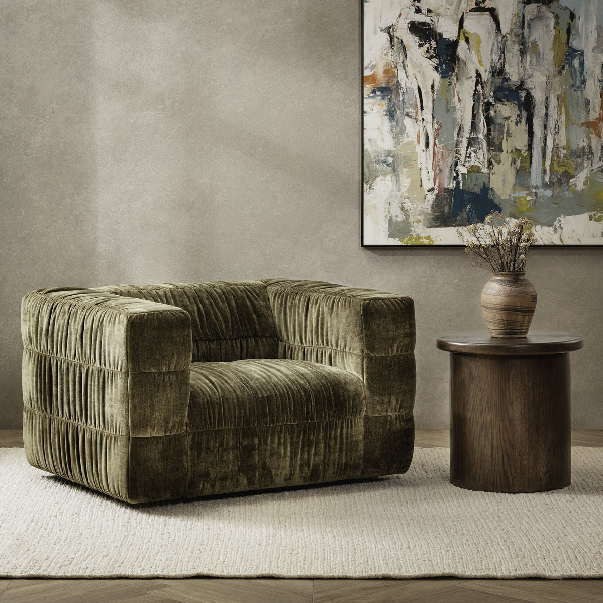 Afeela Swivel Chair by Classic Home at Eve Furniture