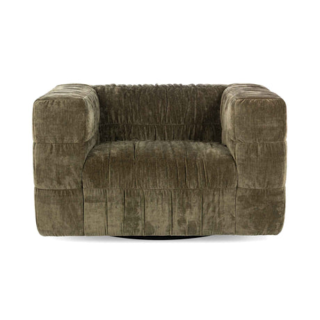 Afeela Swivel Chair - Olive Green by Classic Home at Eve Furniture