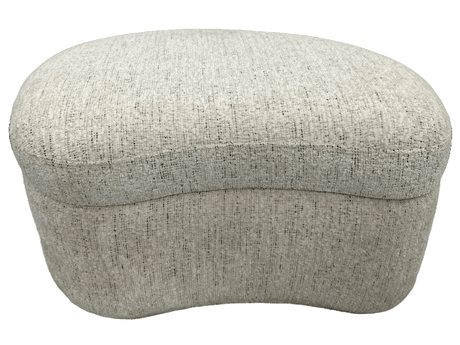 Afra Fully Upholstered Storage Ottoman in Chinchilla by Modus Furniture at Eve Furniture