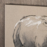 African Animal Study I by Mercana Studio a Hand Embellished Framed Art Print by Mercana at Eve Furniture