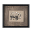 African Animal Study I by Mercana Studio a Hand Embellished Framed Art Print by Mercana at Eve Furniture