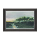 Afternoon Sunset by Mercana Studio Hand Embelished Framed Artwork Matted under Glass by Mercana at Eve Furniture