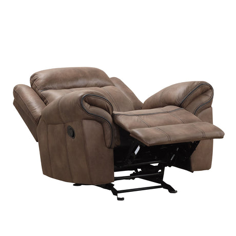 Agata Brown Sofa & Loveseat & Chair by Furniture of America at Eve Furniture