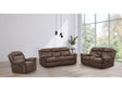Agata Brown Sofa & Loveseat & Chair by Furniture of America at Eve Furniture