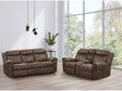 Agata Brown Sofa & Loveseat by Furniture of America at Eve Furniture
