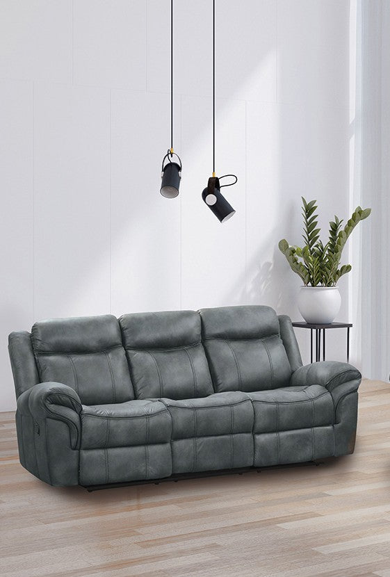 Agata Dark Gray 2 Pc. Living Room Set by Furniture of America at Eve Furniture