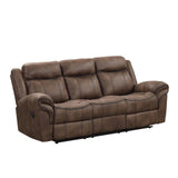 Agata Brown Manual Sofa by Furniture of America at Eve Furniture