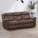 Agata Brown Manual Sofa by Furniture of America at Eve Furniture