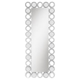 Aghes Mirror Rectangular Wall Mirror with LED Lighting by Coaster at Eve Furniture