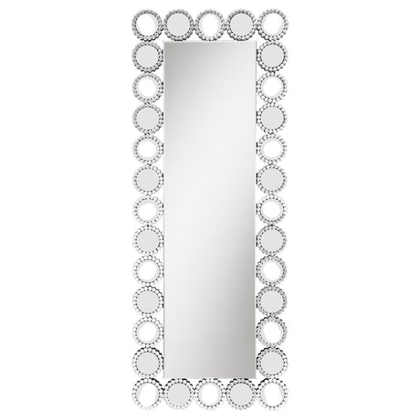 Aghes Mirror Rectangular Wall Mirror with LED Lighting by Coaster at Eve Furniture