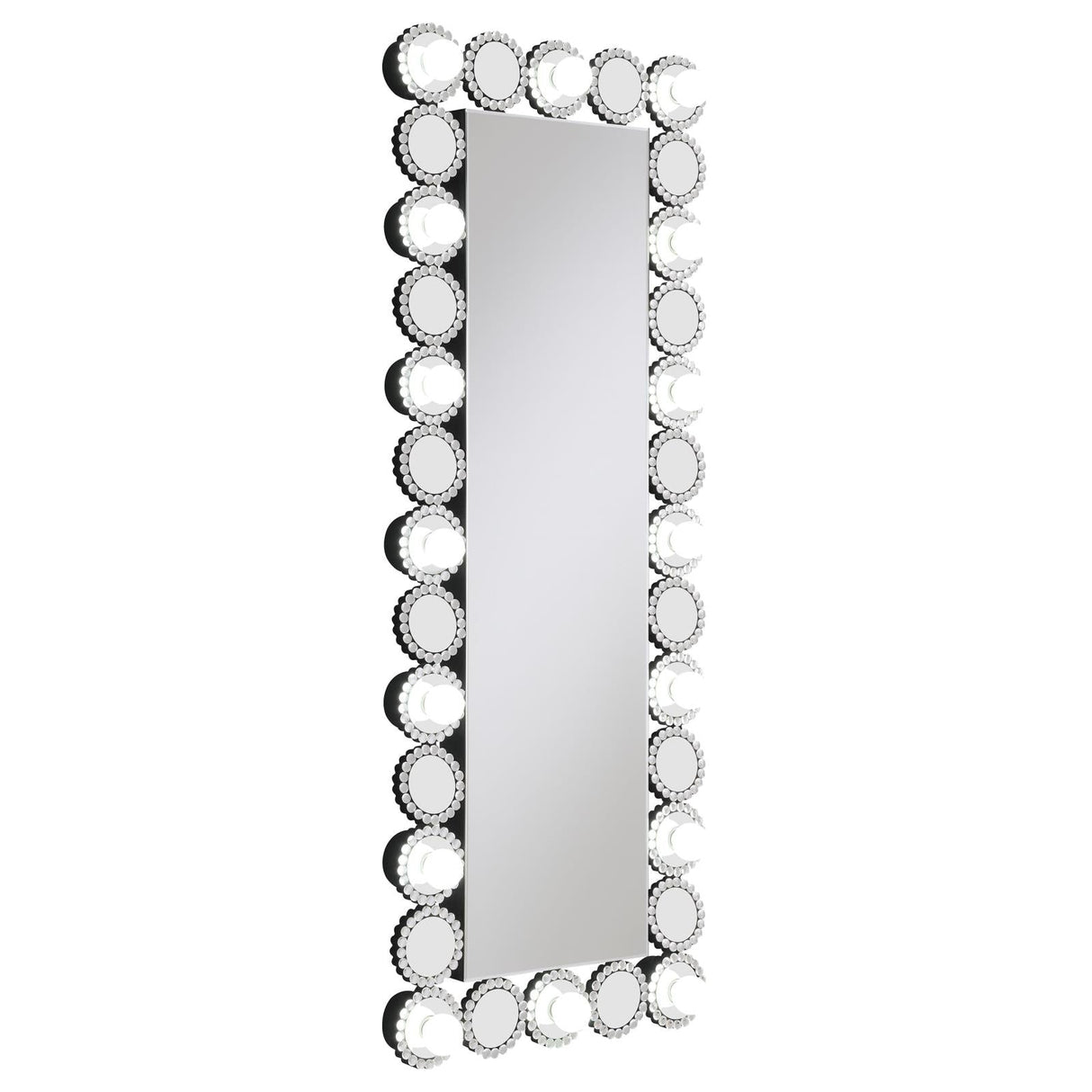 Aghes Mirror Rectangular Wall Mirror with LED Lighting