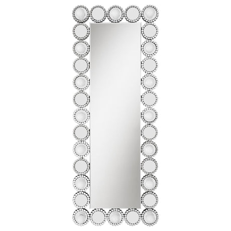 Aghes Mirror Rectangular Wall Mirror with LED Lighting by Coaster at Eve Furniture