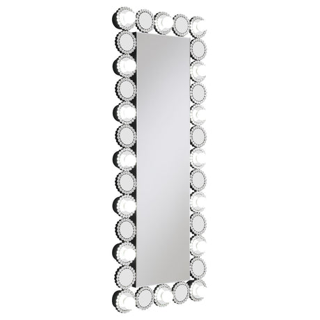 Aghes Mirror Rectangular Wall Mirror with LED Lighting by Coaster at Eve Furniture