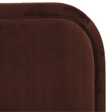 Agi Bed, Chocolate by Dovetail at Eve Furniture