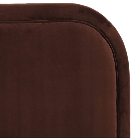 Agi Bed, Chocolate by Dovetail at Eve Furniture