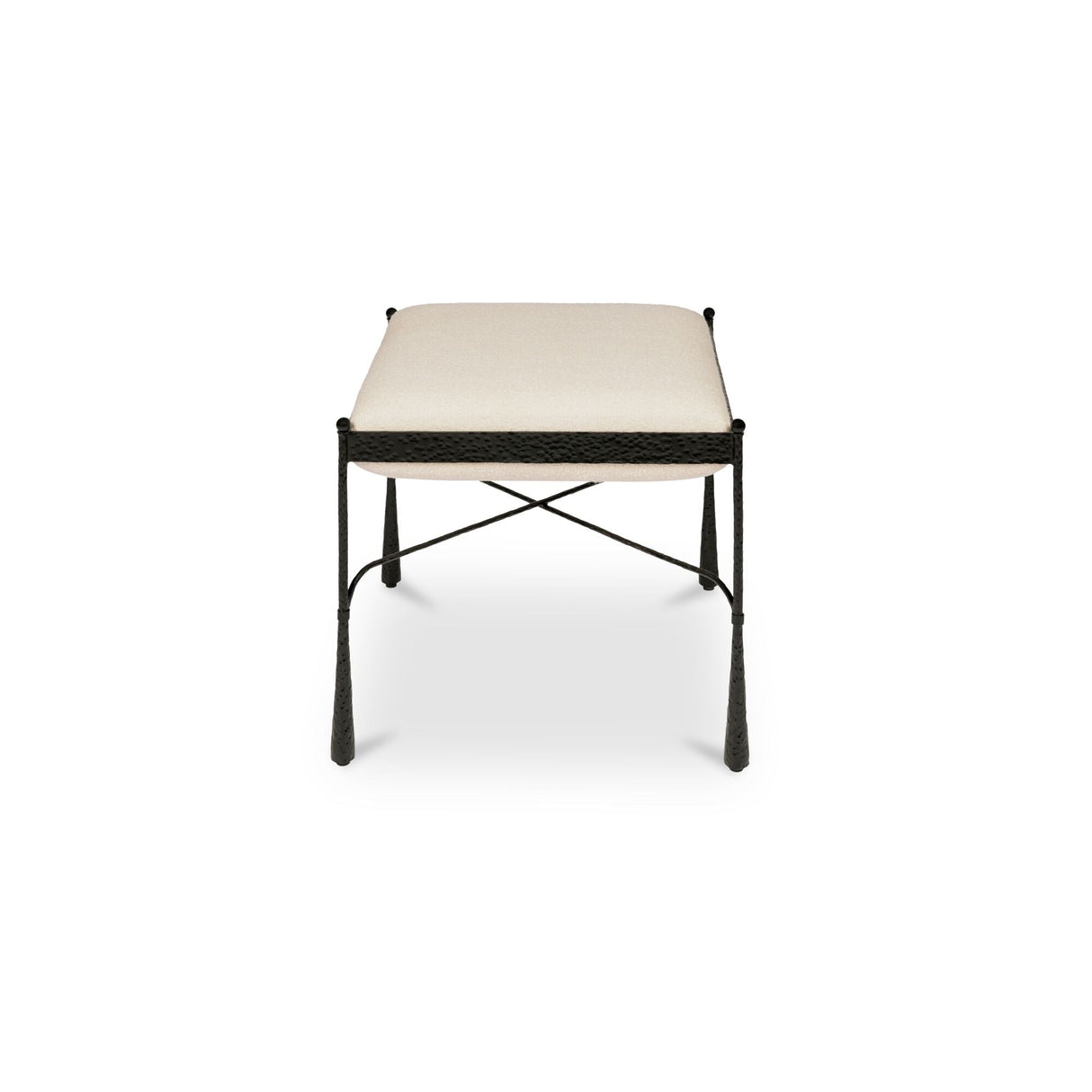Agne Cream Stool by Moe's Home at Eve Furniture