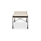 Agne Cream Stool by Moe's Home at Eve Furniture